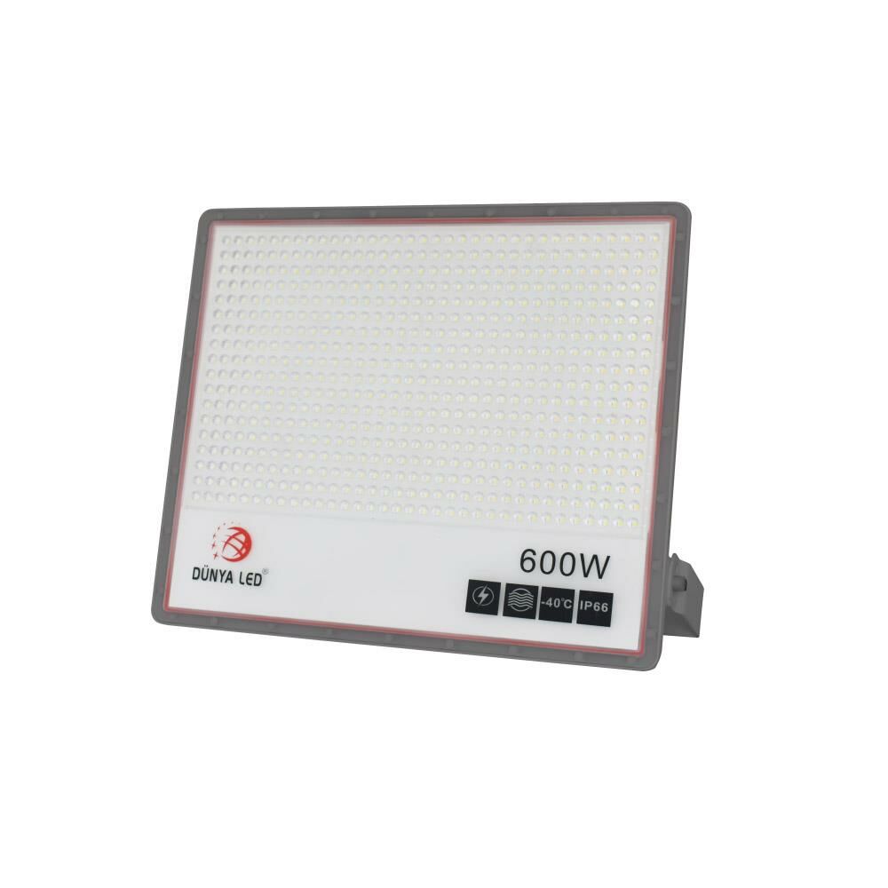 DÜNYA LED 600W SMD LED SLİM PROJEKTÖR 3000K ENEC