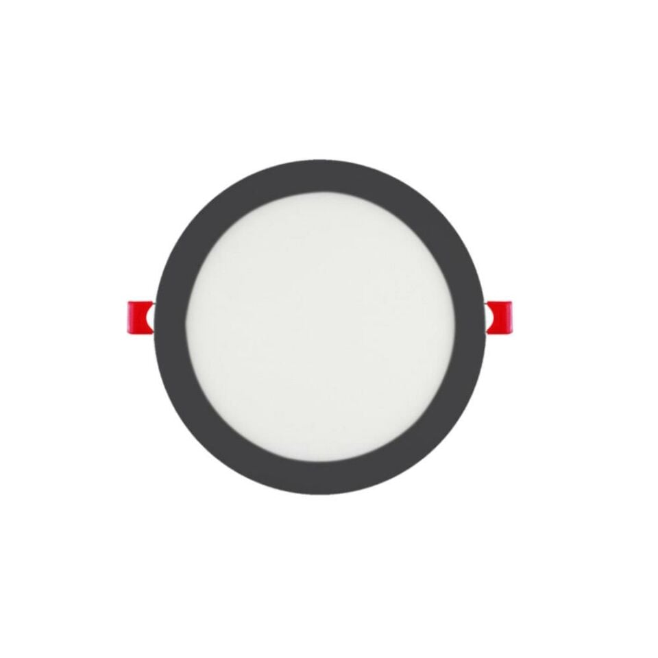 DÜNYA LED 18W SIVA ALTI SİYAH KASA LED PANEL 3000K