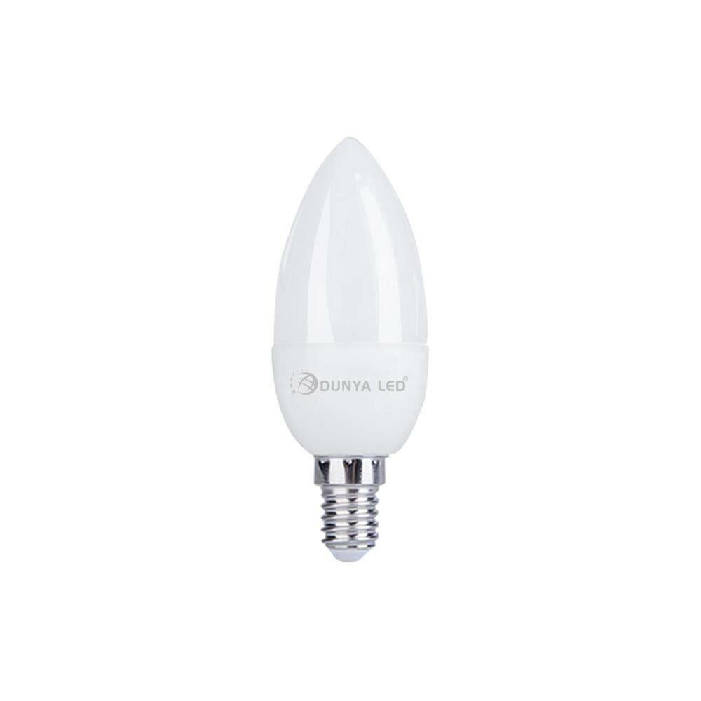 DÜNYA LED 7W E-14 LED BUJİ AMPUL 4000K