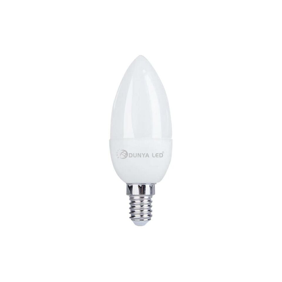DÜNYA LED 7W E-14 LED BUJİ AMPUL 4000K