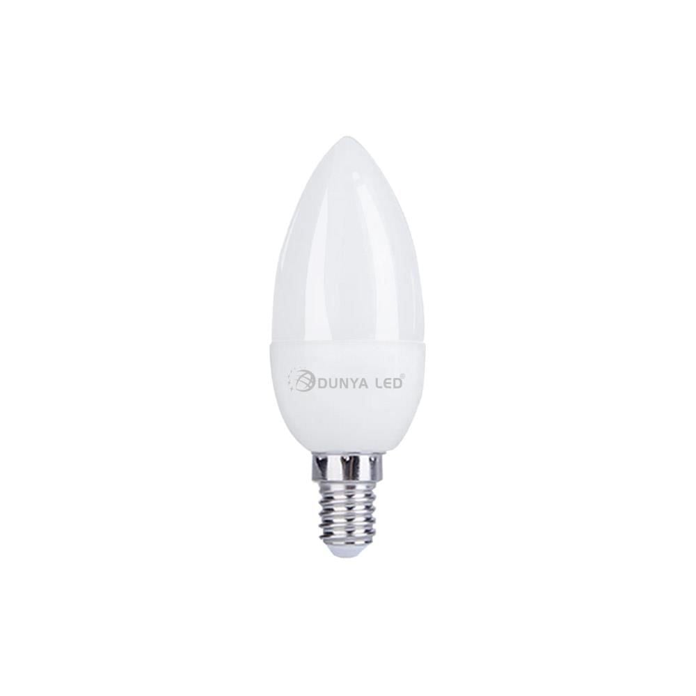 DÜNYA LED 7W E-14 LED BUJİ AMPUL 3000K