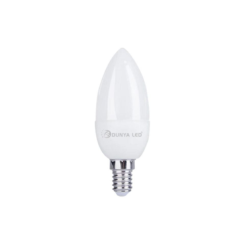 DÜNYA LED 7W E-14 LED BUJİ AMPUL 3000K