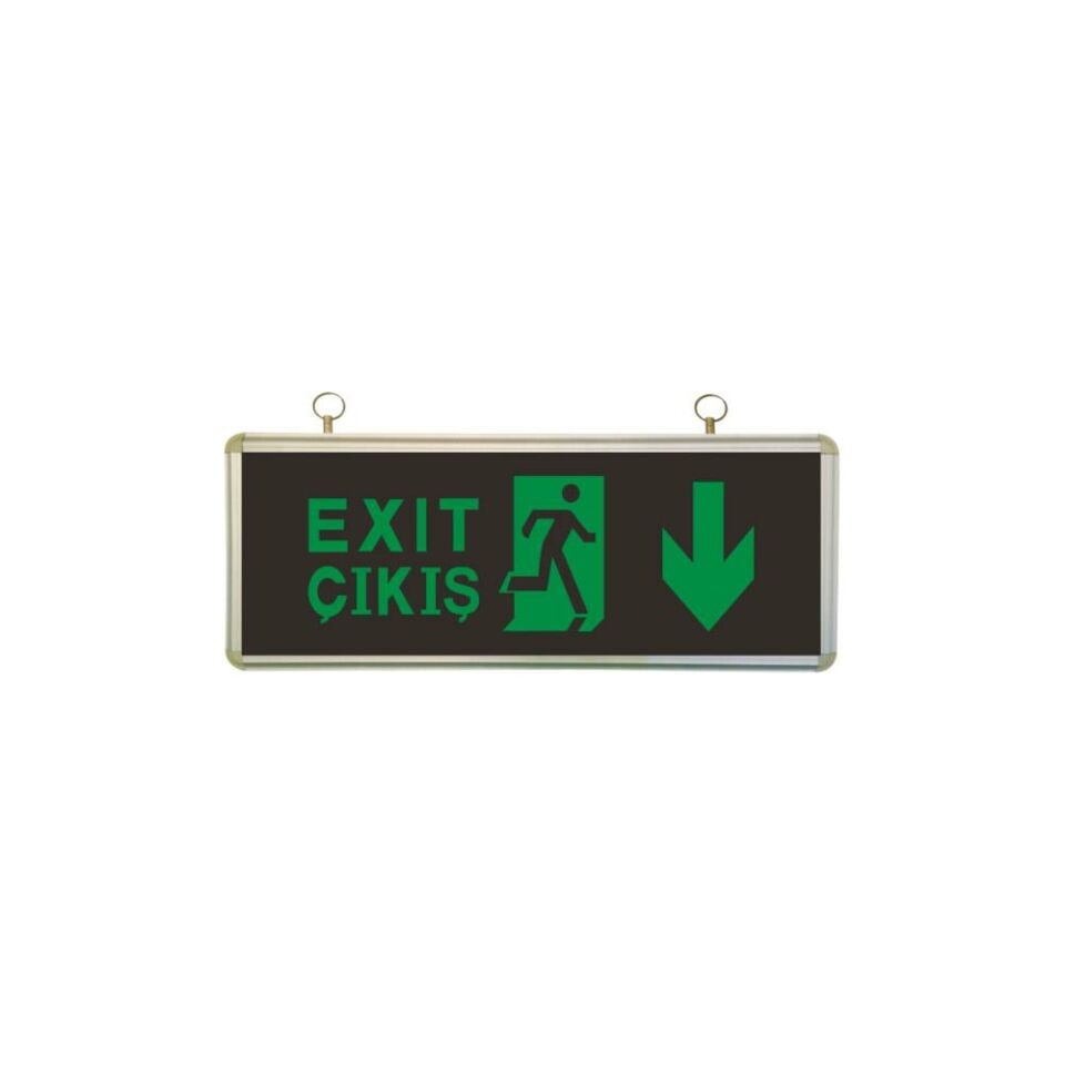 DÜNYA LED EXIT ÇIKIŞ AŞAĞI YÖN