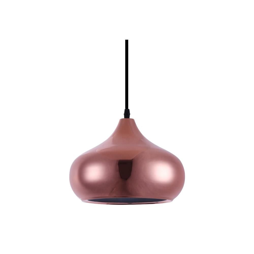 DÜNYA LED DEKORATİF MODERN TEKLİ AVİZE ROSE GOLD