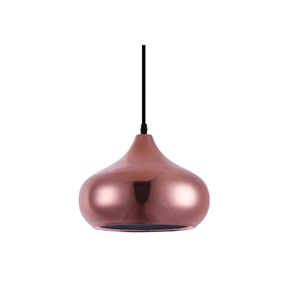 DÜNYA LED DEKORATİF MODERN TEKLİ AVİZE ROSE GOLD