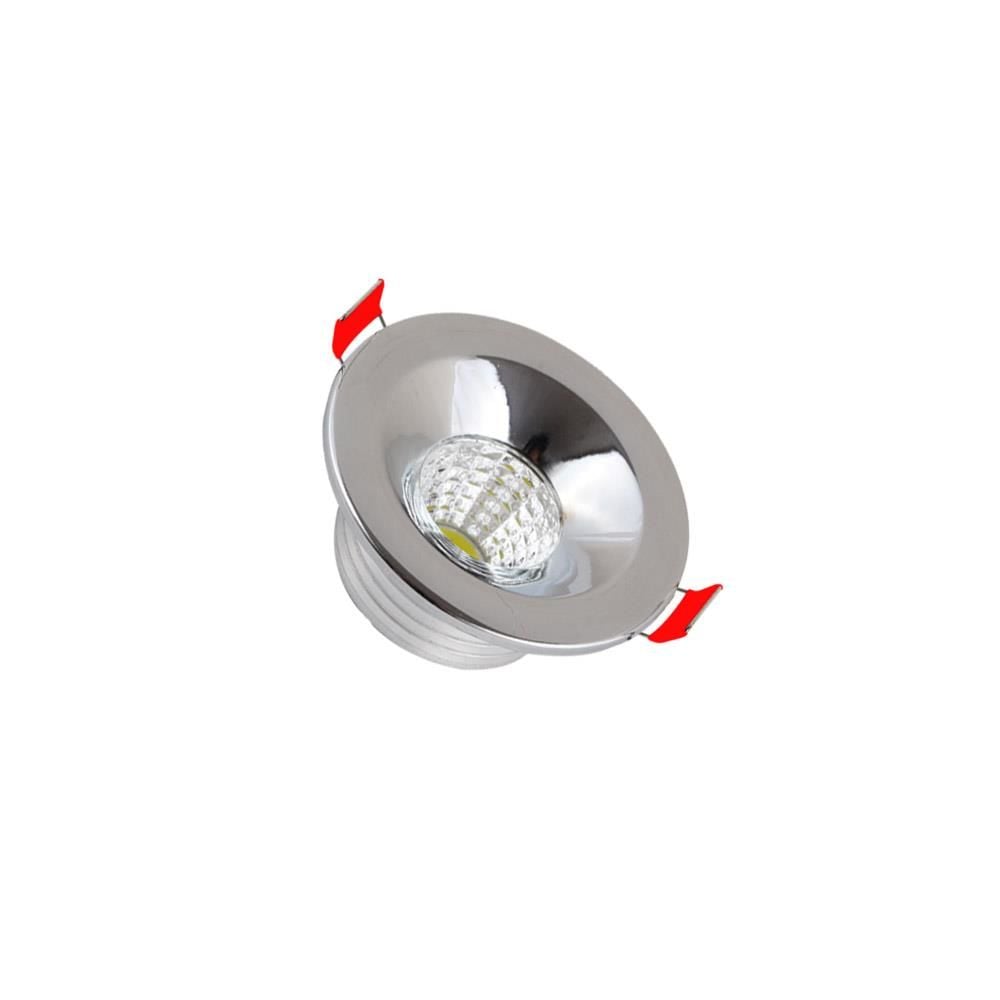 DÜNYA LED 3W MİNİ LED DOWNLIGHT KROM KASA 3000K