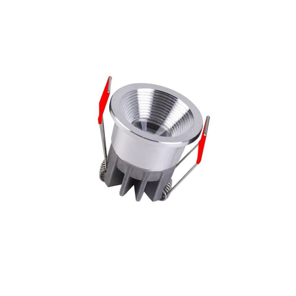 DÜNYA LED 3W MİNİ DOWNLIGHT KROM KASA 3000K