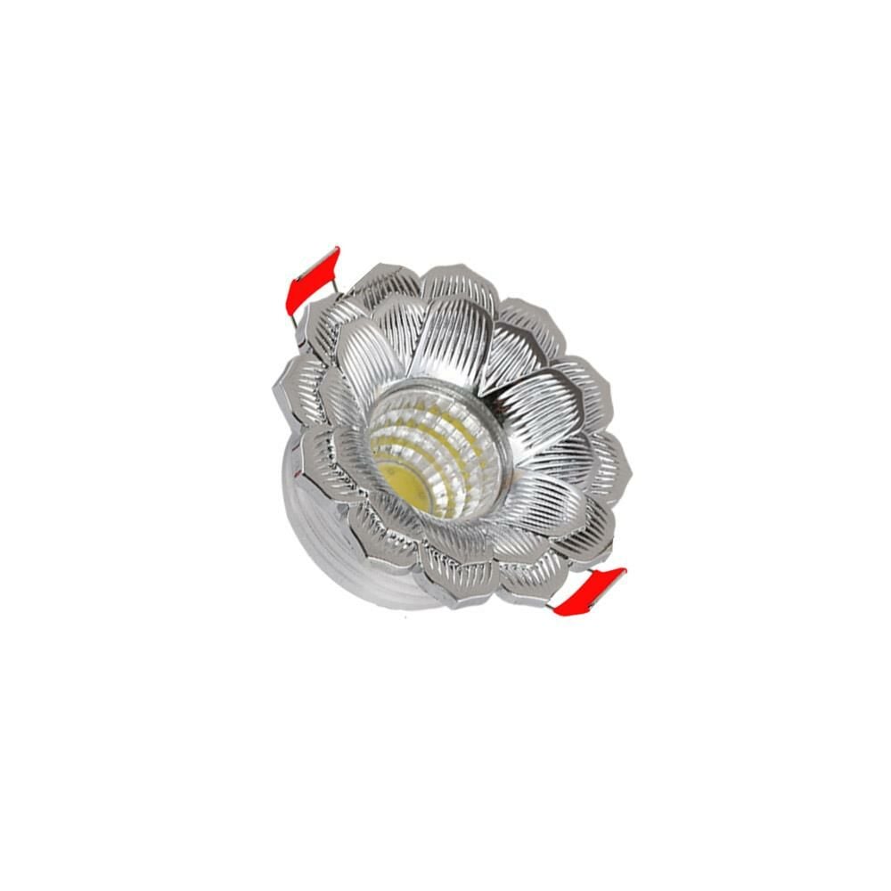 DÜNYA LED 3W MİNİ LED DOWNLIGHT KROM KASA 4000K