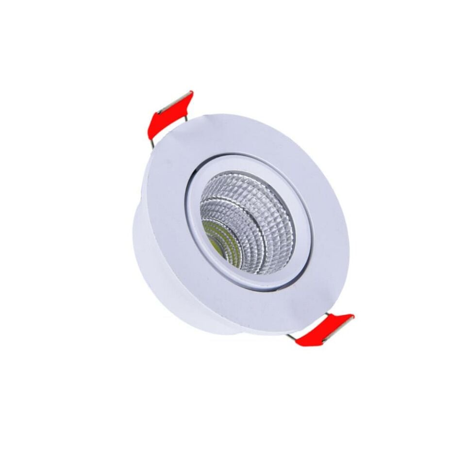 DÜNYA LED 3W MİNİ LED DOWNLIGHT BEYAZ KASA 4000K