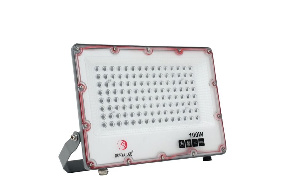 DÜNYA LED 100W SMD LED SLİM PROJEKTÖR 6500K