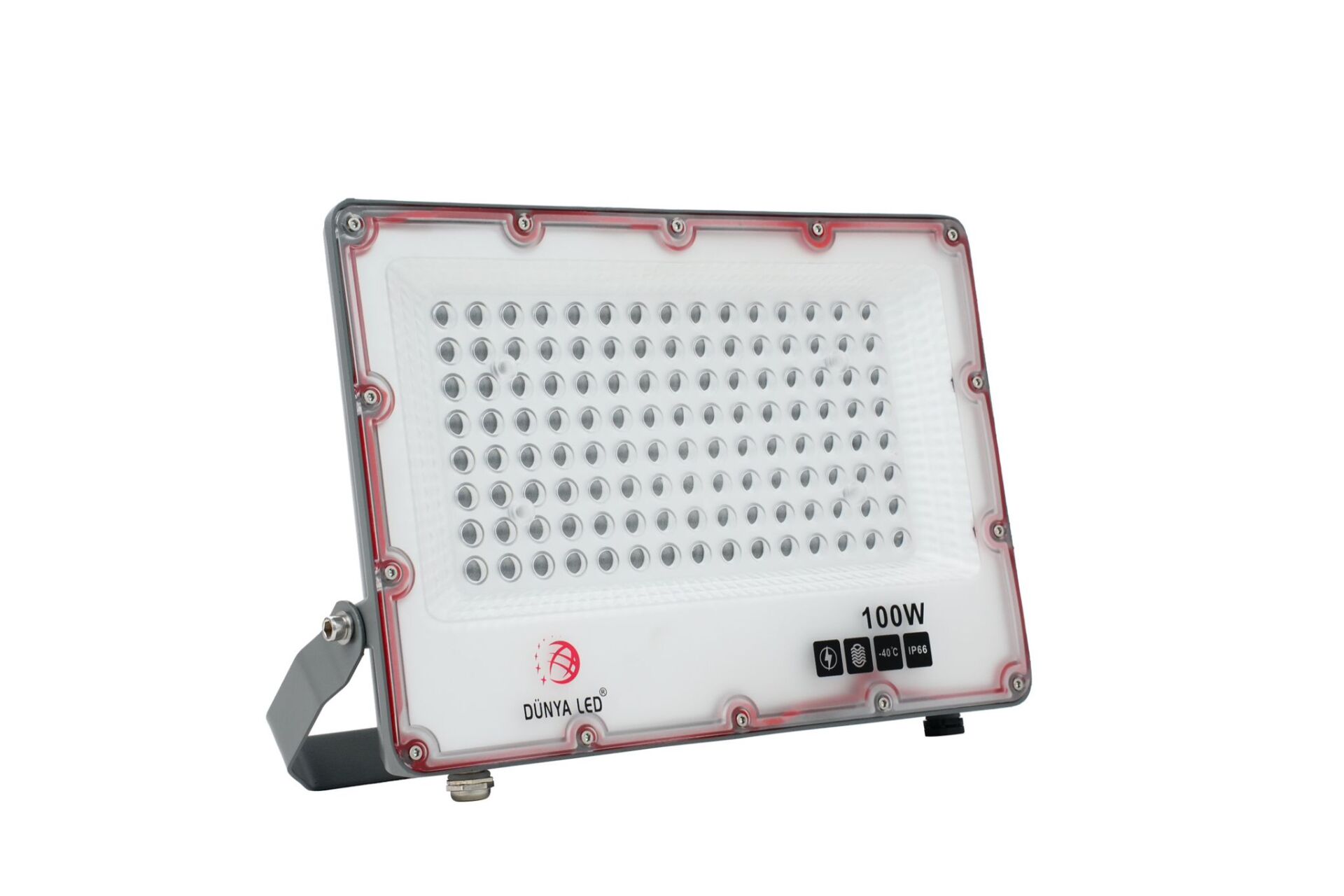 DÜNYA LED 100W SMD LED SLİM PROJEKTÖR 3000K