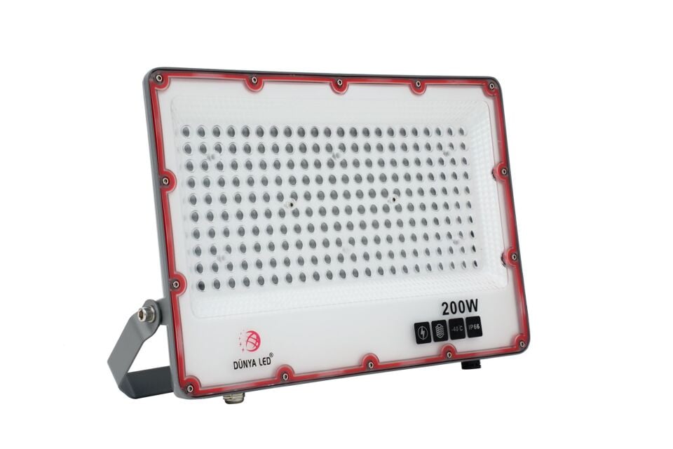 DÜNYA LED 200W SMD LED SLİM PROJEKTÖR 6500K