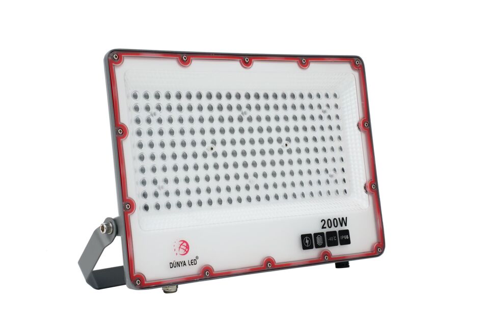 DÜNYA LED 200W SMD LED SLİM PROJEKTÖR 4000K