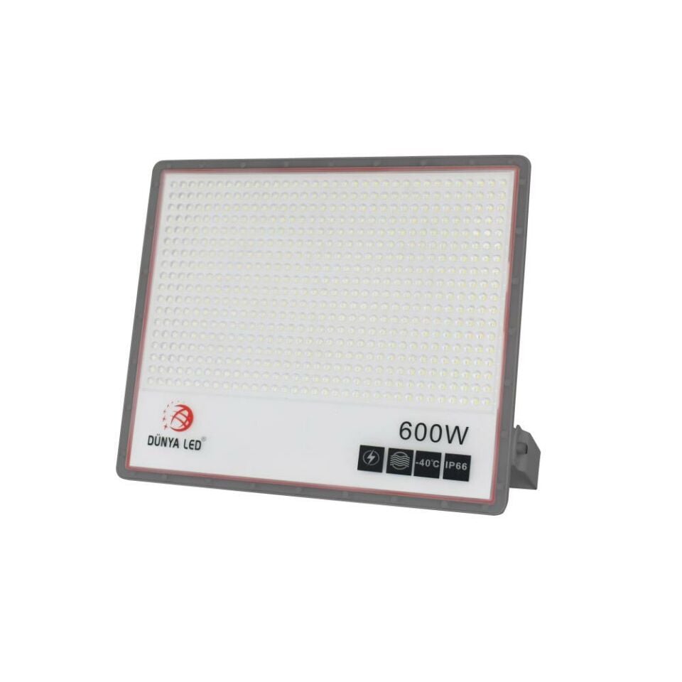 DÜNYA LED 600W SMD LED SLİM PROJEKTÖR 6500K